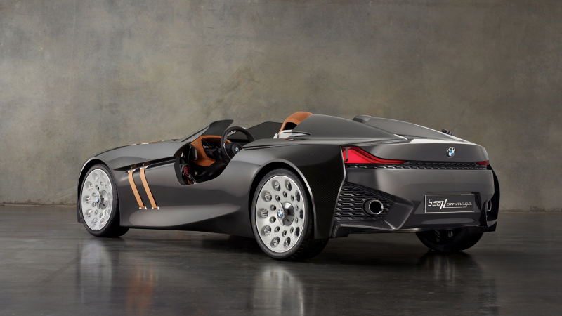 Illustration for article titled BMW 328 Hommage Concept: Retro, Sexy, Cool